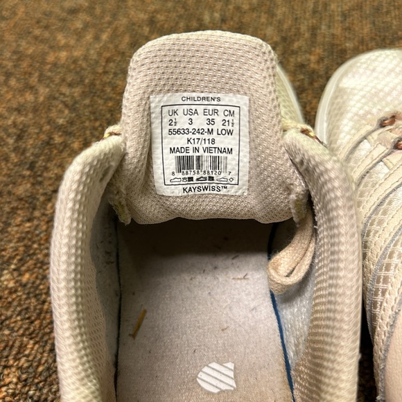 Girls K Swiss Sneakers - Picture 8 of 8